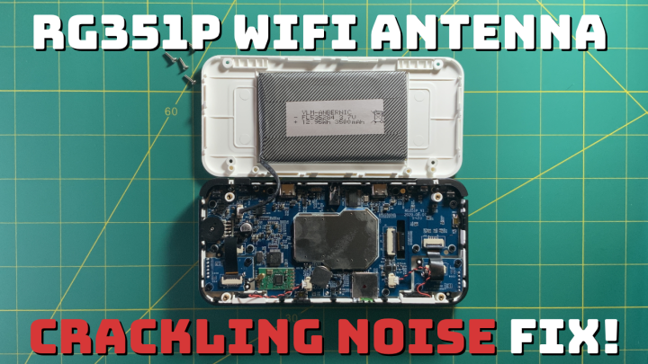 How to fix RG351P internal WiFi antenna audio issues