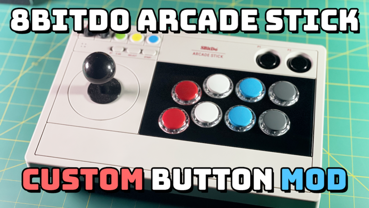 8bitDo Arcade Stick: Button Upgrade Guide – Retro Game Corps