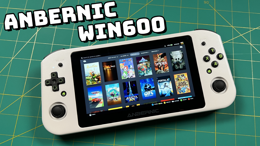 Review & Guide: Anbernic Win600 – Retro Game Corps